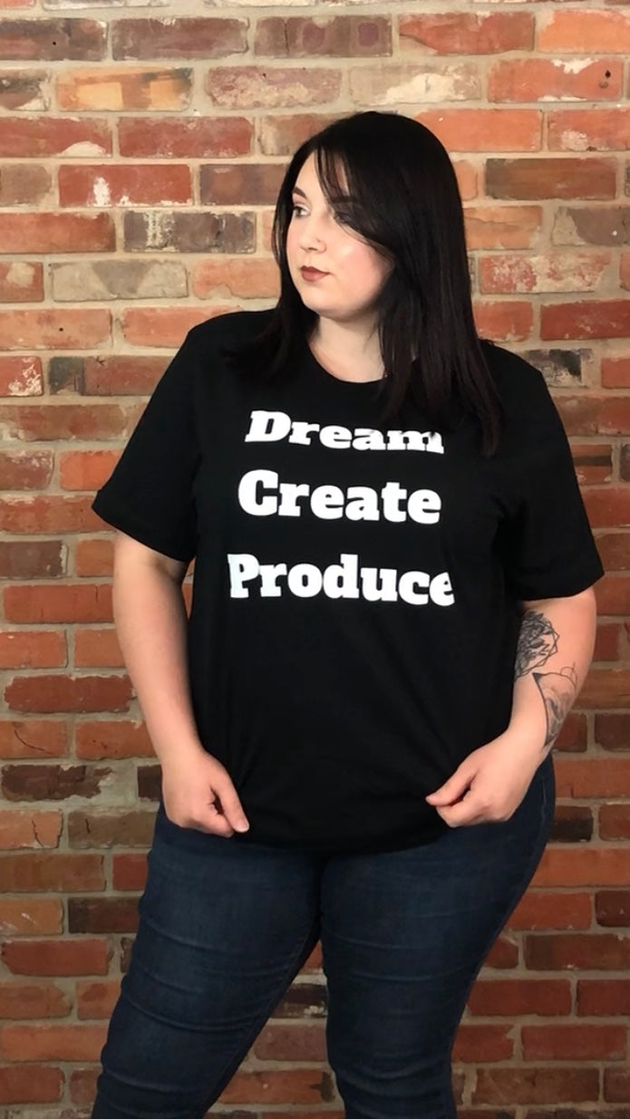 Dream Create Produce Black